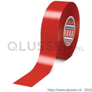 Tesa 4163 Tesaflex 33 m x 19 mm rood Soft PVC tape 04163-00004-07