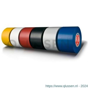 Tesa 4163 Tesaflex 33 m x 19 mm geel Soft PVC tape 04163-00003-07