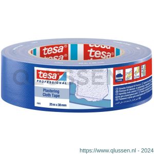 Tesa 4363 Tesakrepp 25 m x 38 mm blauw maskeertape 04363-00003-02