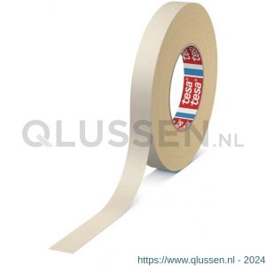 Tesa 4541 Tesaband 50 m x 25 mm wit gemakkelijk hanteerbare ongecoate textieltape 04541-00101-00