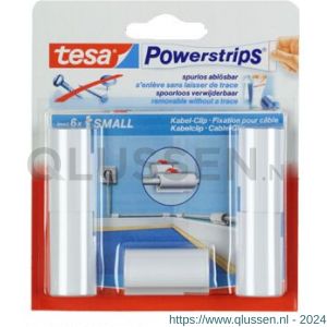 Tesa 58035 Powerstrips kabelclip wit 58035-00016-20
