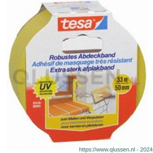 Tesa 55446 Extra Sterk afplakband 33 m x 50 mm geel 55446-00003-02