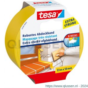 Tesa 55446 Extra Sterk afplakband 33 m x 50 mm geel 55446-00003-02