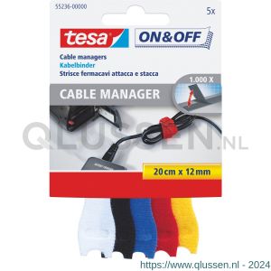 Tesa 55236 kabelmanager small veelkleurig 55236-00000-01