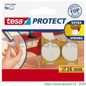 Tesa 57894 Protect vilt wit 26 mm 57894-00000-01
