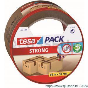 Tesa 5042 Tesapack Strong verpakkingstape transparant 66 m x 38 mm 05042-00005-01