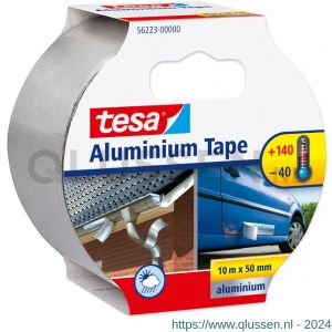 Tesa 56223 aluminium tape zilver 10 m x 50 mm 56223-00000-11