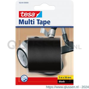 Tesa 56244 Multi tape zwart 5 m x 50 mm 56244-00000-22