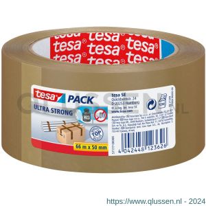 Tesa 57177 Tesapack Ultra Strong verpakkingstape 66 m x 50 mm bruin 57177-00000-11