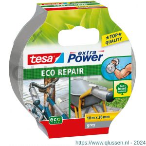 Tesa 56431 Extra Power Eco Repair textieltape 10 m x 38 mm grijs 56431-00002-00