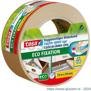 Tesa 56452 Eco Fixation dubbelzijdige tape 25 m x 50 mm 56452-00000-11