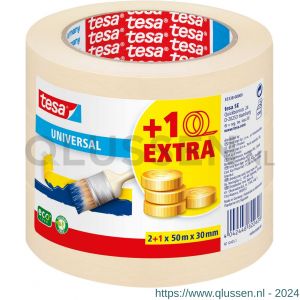 Tesa 55714 Powerbond tape dubbelzijdig 5 m x 9 mm duopack 55714-00000-00