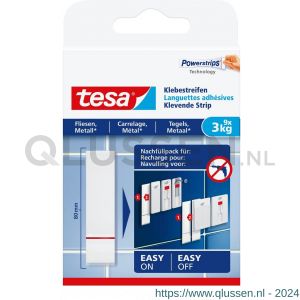 Tesa 77761 Powerstrips tegels en metaal 3 kg 77761-00000-20