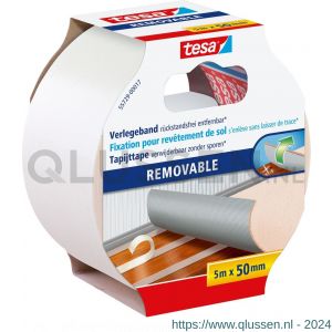 Tesa 55729 tapijttape verwijderbaar 5 m x 50 mm 55729-00017-11