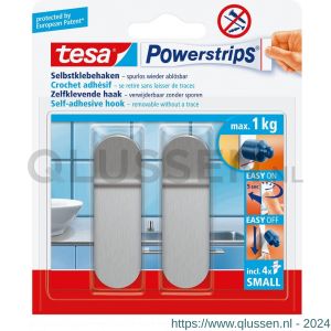 Tesa 57045 Powerstrips haak small metaal 57045-00000-20
