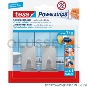 Tesa 57066 Powerstrips haak small rechthoek metaal 57066-00000-20