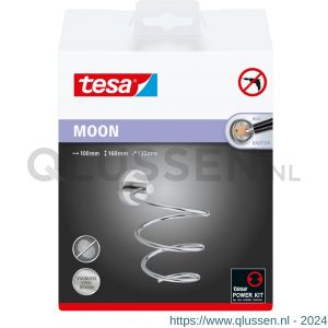 Tesa 40311 Moon haardrogerhouder RVS-look 40311-00000-00