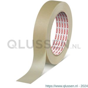 Tesa 4349 Nopikrepp 50 m x 25 mm chamois papiertape voor algemene doeleinden 04349-00001-00