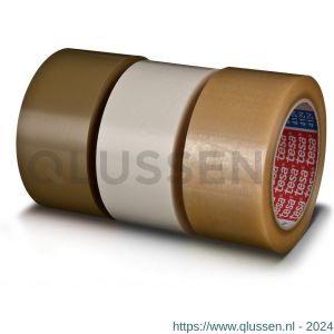 Tesa 4124 Tesapack 66 m x 50 mm wit PVC verpakkingstape 04124-00051-00