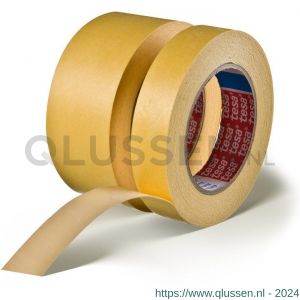 Tesa 4434 Tesakrepp 10 m x 15 mm geel maskeringstape voor zandstralen, bescherming en versteviging 04434-00003-00
