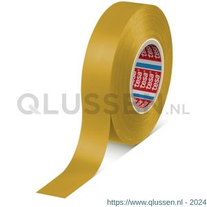 Tesa 4163 Tesaflex 33 m x 19 mm geel Soft PVC tape 04163-00003-07