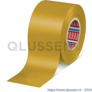 Tesa 4163 Tesaflex 33 m x 50 mm geel Soft PVC tape 04163-00009-07