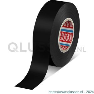 Tesa 4163 Tesaflex 33 m x 25 mm zwart Soft PVC tape 04163-00006-02