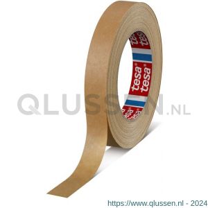 Tesa 4309 Tesakrepp 50 m x 19 mm licht geel temperatuurbestendige maskeringstape voor lakspuiten tot 120 graden C 04309-00011-01