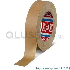 Tesa 4309 Tesakrepp 50 m x 30 mm licht geel temperatuurbestendige maskeringstape voor lakspuiten tot 120 graden C 04309-00013-01