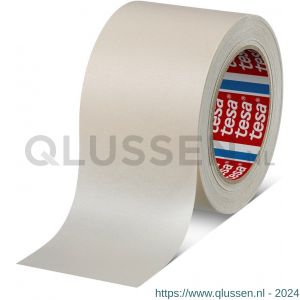 Tesa 4317 Tesakrepp 50 m x 25 mm chamois fijne crepepapieren maskeringstape voor lakspuiten tot 80 graden C 04317-00002-00