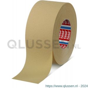 Tesa 4322 Tesakrepp 50 m x 75 mm chamois extreem rekbare papieren maskeringstape 04322-00022-00