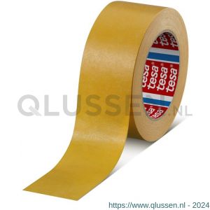 Tesa 4434 Tesakrepp 10 m x 50 mm geel maskeringstape voor zandstralen, bescherming en versteviging 04434-00009-00