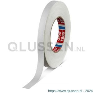 Tesa 4541 Tesaband 50 m x 15 mm wit gemakkelijk hanteerbare ongecoate textieltape 04541-00099-00