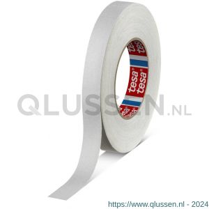 Tesa 4541 Tesaband 50 m x 19 mm wit gemakkelijk hanteerbare ongecoate textieltape 04541-00100-00