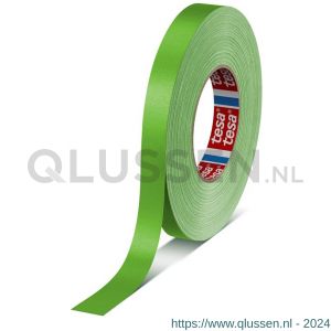 Tesa 4651 Tesaband 50 m x 19 mm groen premium textieltape 04651-00529-00