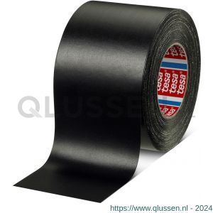 Tesa 4657 Tesaband 50 m x 100 mm zwart temperatuurbestendige textieltape 04657-00138-00