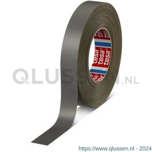 Tesa 4657 Tesaband 50 m x 25 mm grijs temperatuurbestendige textieltape 04657-00112-00