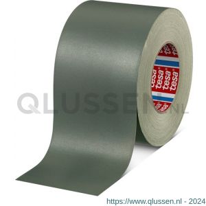 Tesa 4657 Tesaband 50 m x 100 mm grijs temperatuurbestendige textieltape 04657-00141-00