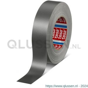 Tesa 4688 Tesaband 50 m x 38 mm grijs standaard polyethyleengecoate textieltape 04688-00004-00