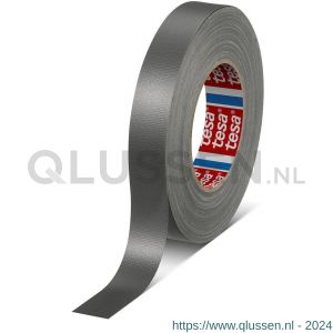 Tesa 4688 Tesaband 50 m x 25 mm grijs standaard polyethyleengecoate textieltape 04688-00006-00