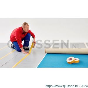 Tesa 4964 Tesafix 50 m x 15 mm wit dubbelzijdige tape met textielen drager 04964-00074-00