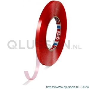 Tesa 4965 Tesafix 50 m x 9 mm transparant dubbelzijdige transparante folie tape 04965-00174-00