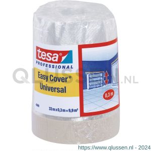 Tesa 4368 Easycover 33 m x 300 mm chamois 2-in-1 maskeringsfolie met maskeringstape 04368-00011-01