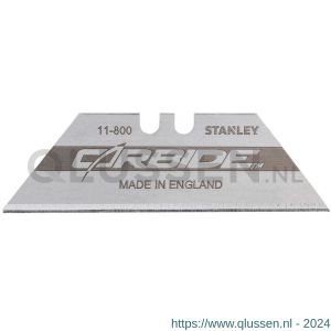 Stanley Carbide reserve mes set 5 stuks 0-11-800