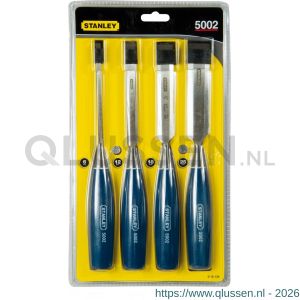 Stanley houtbeitelset 4-delig 6-12-18 en 25 mm 0-16-129