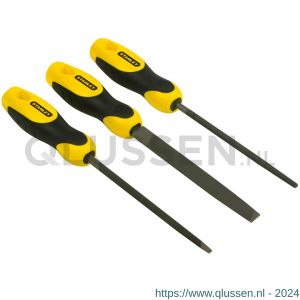 Stanley 3 delige set vijlen bastaard 150 mm 0-22-445