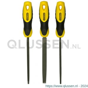 Stanley 3 delige set vijlen bastaard 150 mm 0-22-445