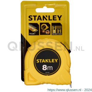 Stanley rolbandmaat 8 m 25 mm op kaart 0-30-457