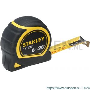 Stanley rolbandmaat Tylon 8 m-24 foot x 25 mm 0-30-656