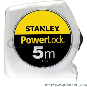 Stanley rolbandmaat Powerlock 5 m x 19 mm 0-33-194